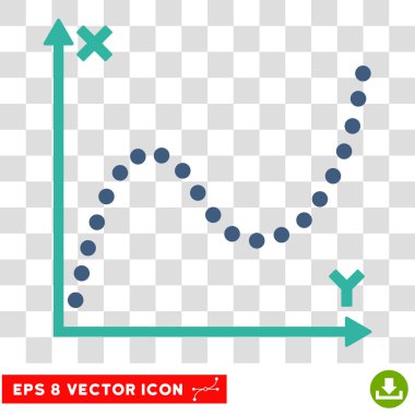 Noktalı Çizim Eps Vektör Simgesi