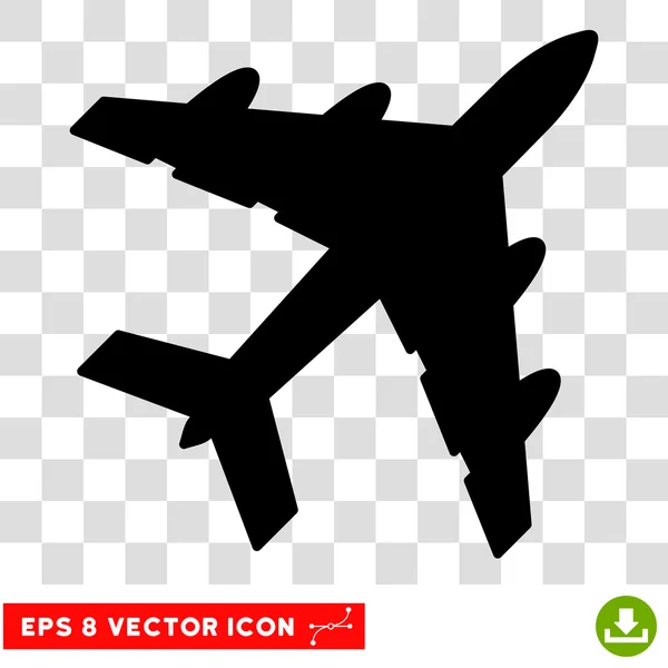 Bombardero Eps Vector Icono — Vector de stock