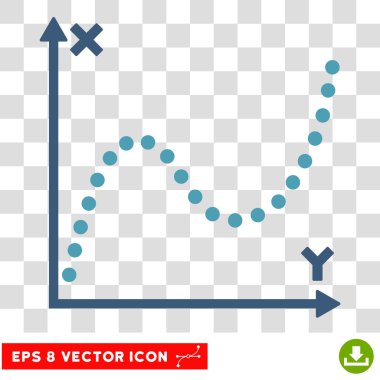 Noktalı Çizim Eps Vektör Simgesi
