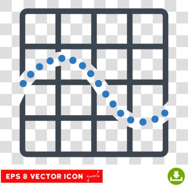 İşlev Grafiği Eps Vektör Simgesi