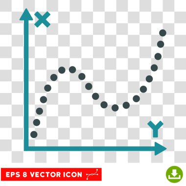 Noktalı Çizim Eps Vektör Simgesi