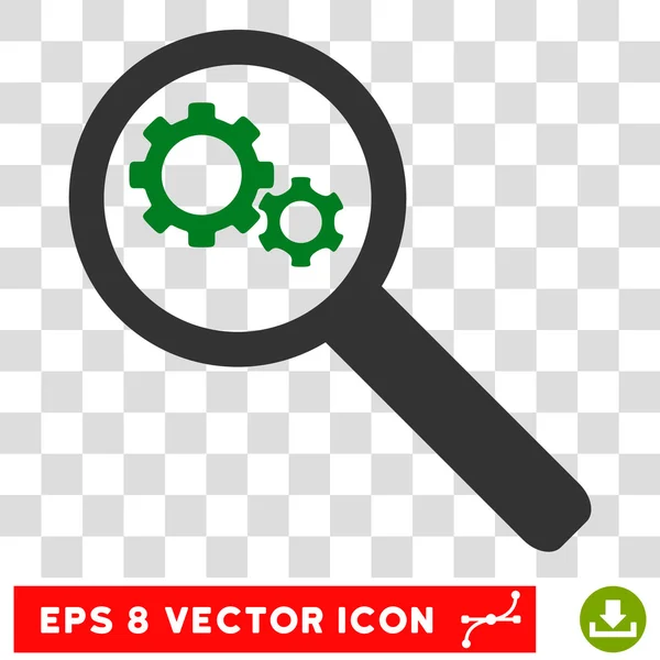 Herramientas de búsqueda Eps Vector Icon — Vector de stock