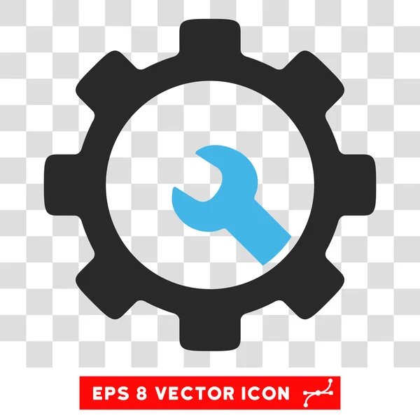 Service verktyg Eps vektor symbol — Stock vektor