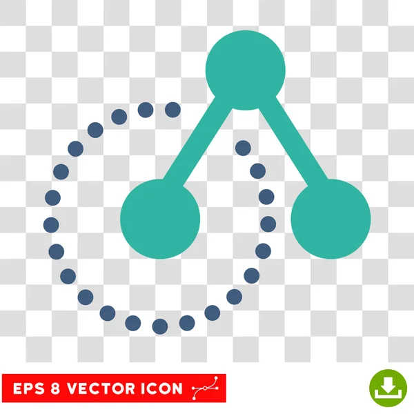 Analyse de structure Eps Icône vectorielle — Image vectorielle