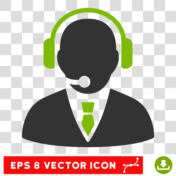 Support Manager eps Vektor-Symbol — Stockvektor