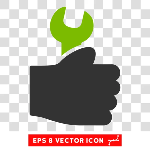 Service Hand Eps Vector Icon — Stock Vector