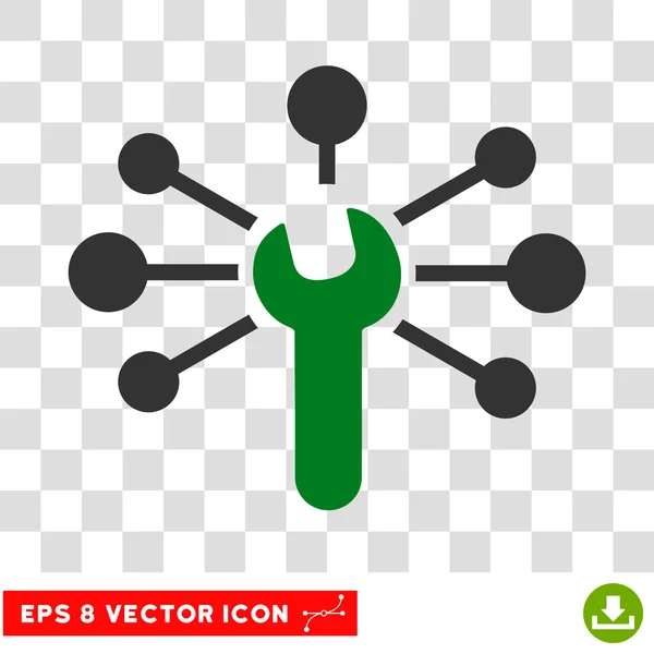 Service Relations Eps Vector Icon — Stock Vector