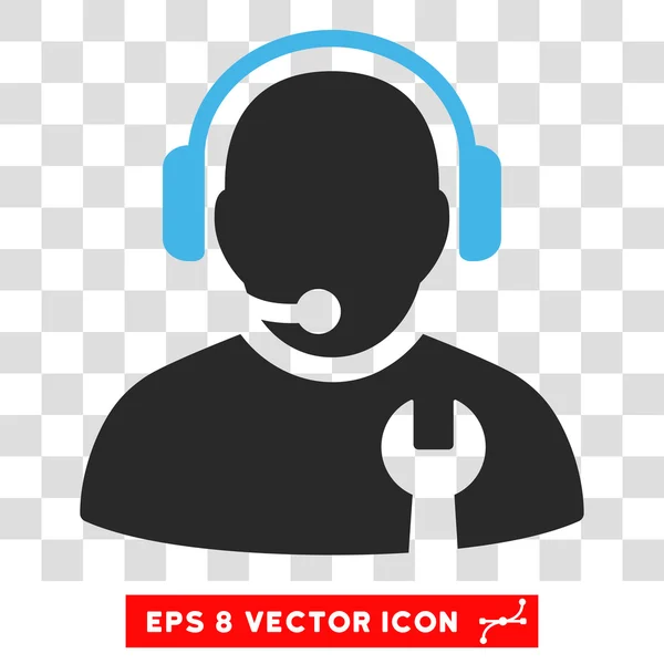 Service Operator Eps Vector Icon — Stock Vector