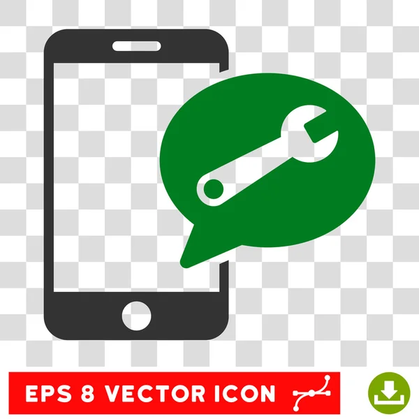Сервис SMS Eps Vector Icon — стоковый вектор