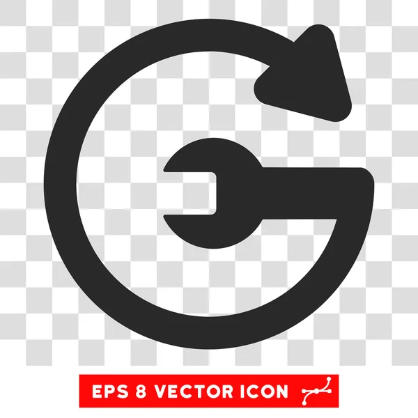 Serviço de repetição Eps Vector Icon — Vetor de Stock