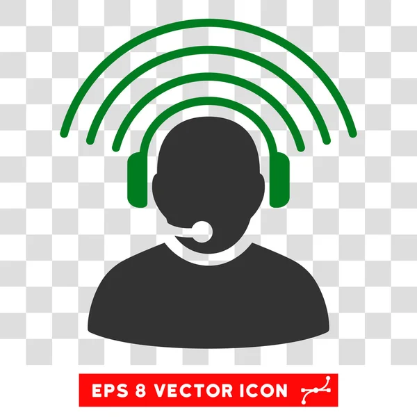 Señal del operador Eps Vector Icon — Vector de stock