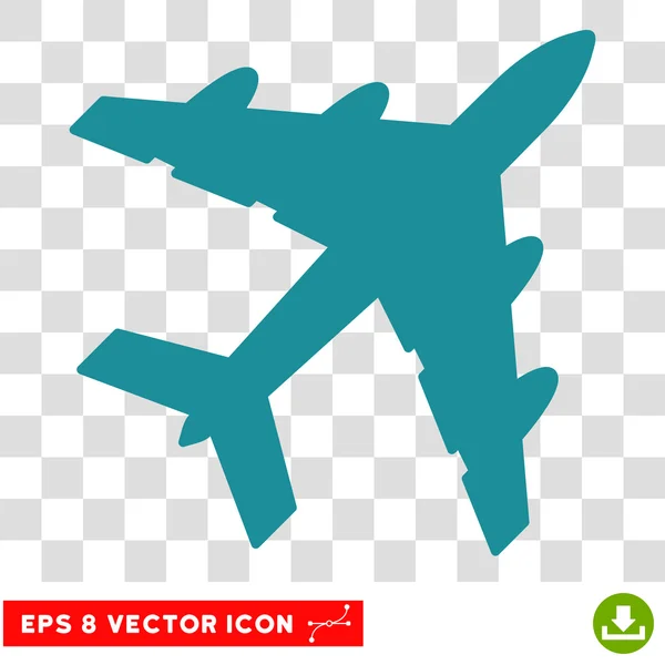 Bombardero Eps Vector Icono — Vector de stock
