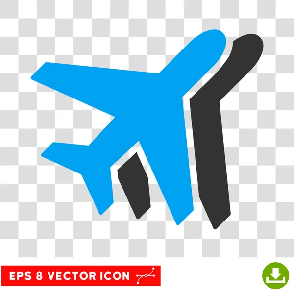 Aerolineas Eps Vector Icon — Vector de stock