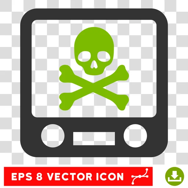 Proyección de rayos X Eps Vector Icono — Vector de stock