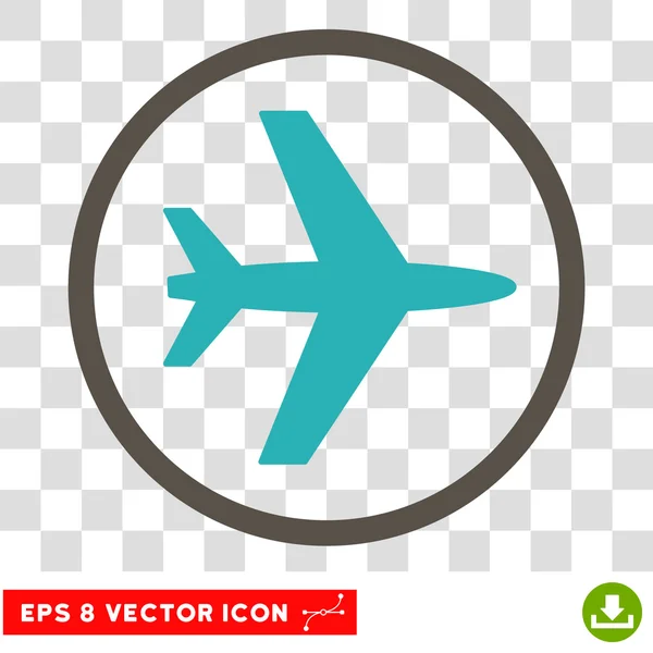 Flughafen eps Vektorsymbol — Stockvektor