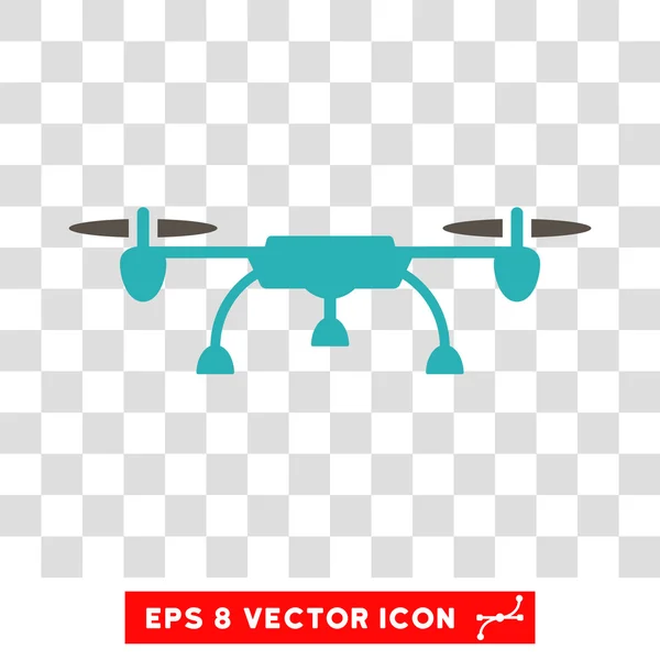 Drone Eps vektor symbol — Stock vektor