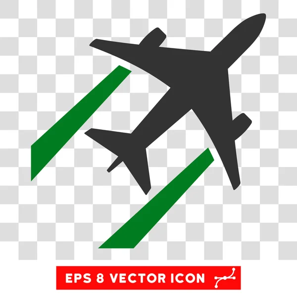 Air Jet Trace Eps Vector Ícone — Vetor de Stock