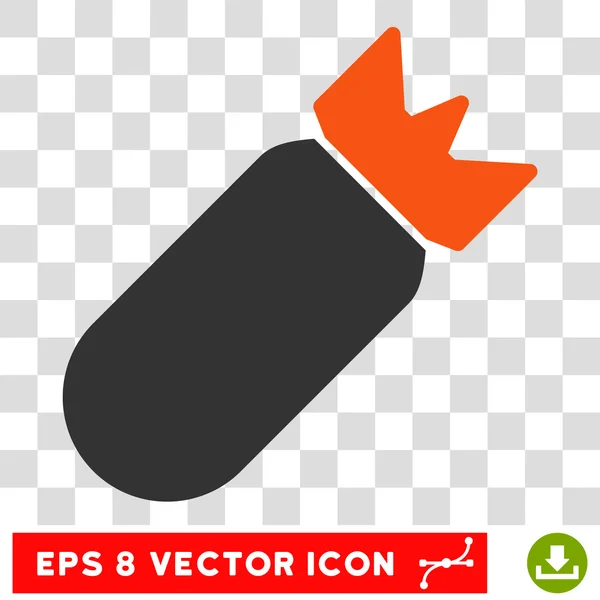 Aviación bomba Eps Vector icono — Vector de stock