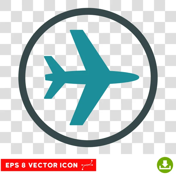 Flughafen eps Vektorsymbol — Stockvektor