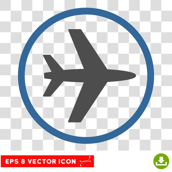 Aeroporto Eps Vector Icon — Vetor de Stock