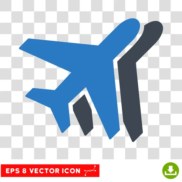 Companhias aéreas Eps Vector Icon — Vetor de Stock