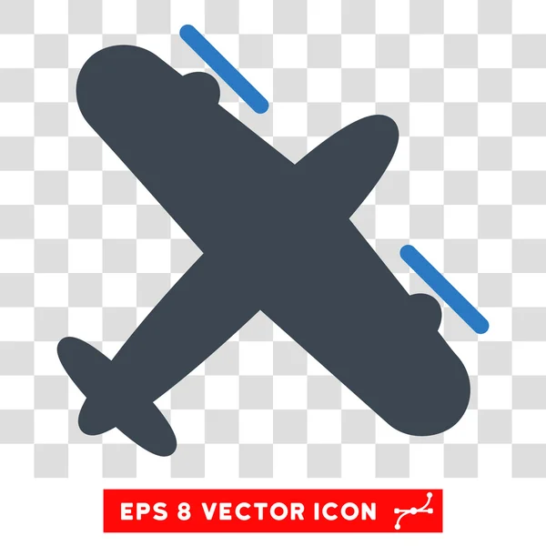 Hélice Avión Eps Vector Icono — Archivo Imágenes Vectoriales