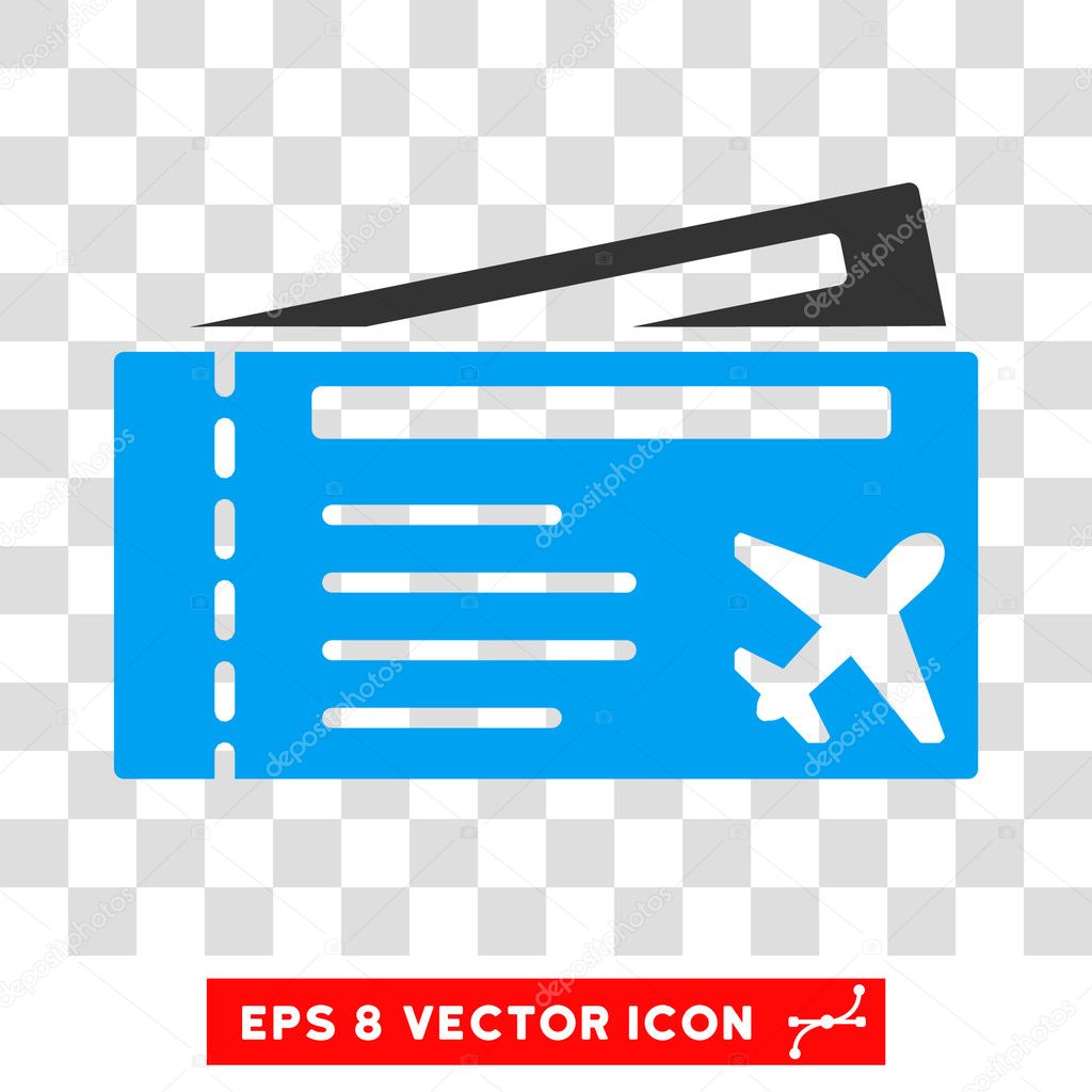 Airtickets Eps Vector Icon