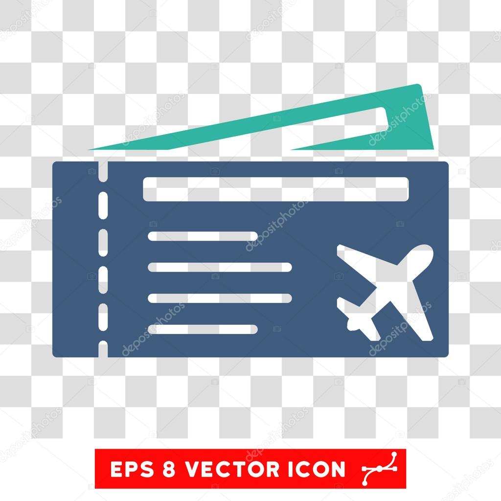 Airtickets Eps Vector Icon