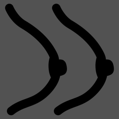 Kadın göğüsler simgesi