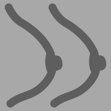 Kadın göğüsler simgesi