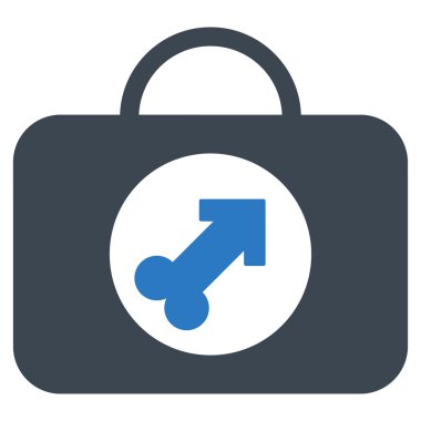 Erkek ereksiyon durum simgesi