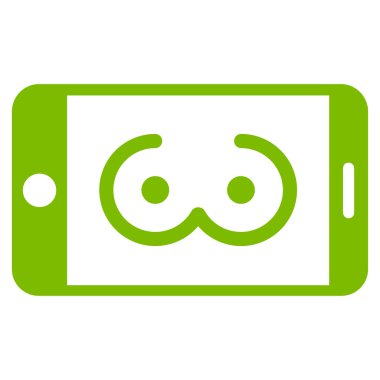 Mobil kadın Erotics simgesi