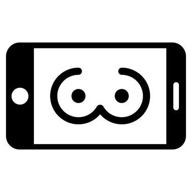 Mobil kadın Erotics simgesi