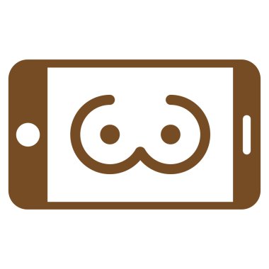 Mobil kadın Erotics simgesi