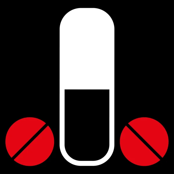 Icono de la medicación masculina — Vector de stock