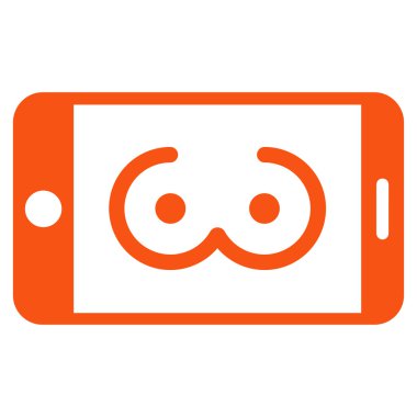 Mobil kadın Erotics simgesi