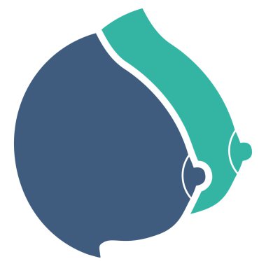 Kadın göğüsleri simgesi