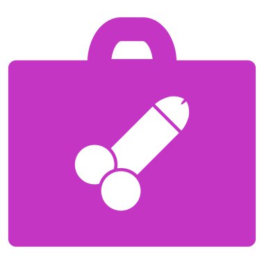 Cinsel araç kutusu simgesi