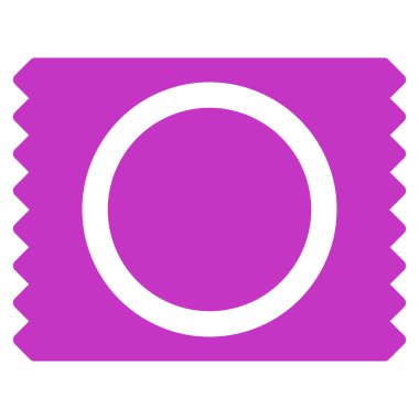 Prezervatif paketi simgesi