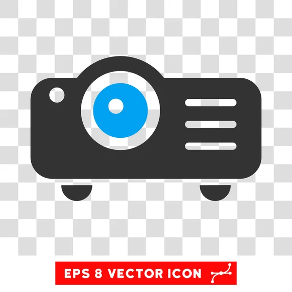 Proyector Eps Vector Icono — Vector de stock