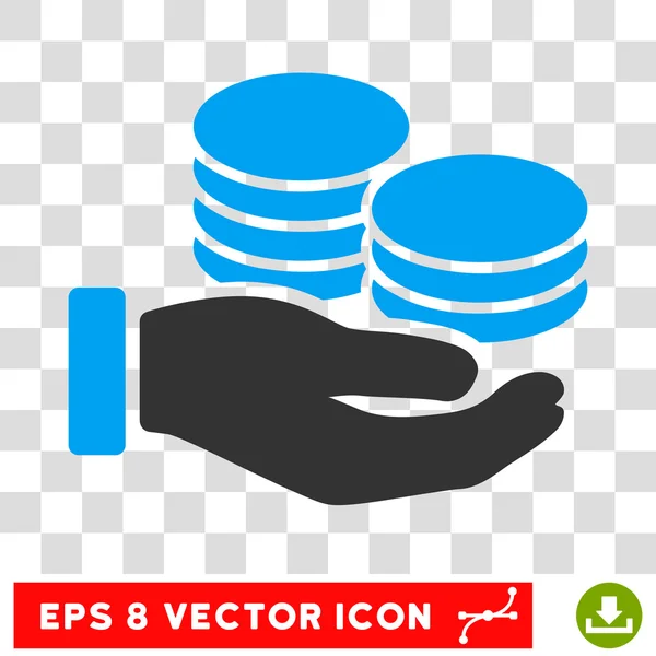 Векторная икона зарплаты — стоковый вектор