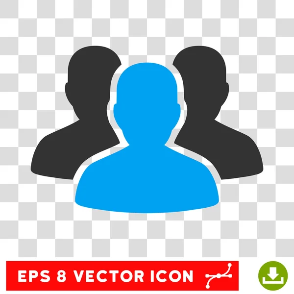 User Group Eps Vector Icon — Stock Vector