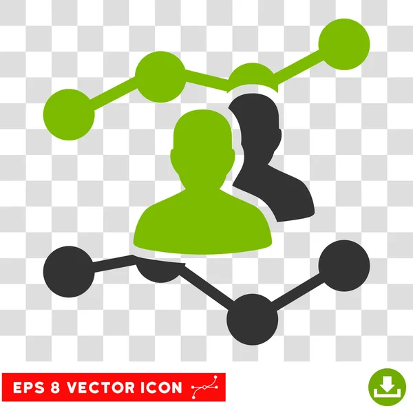 Publik trender EPS vektor ikon — Stock vektor