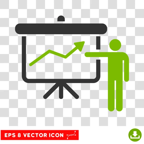 Presentación del proyecto Eps Vector Icon — Vector de stock