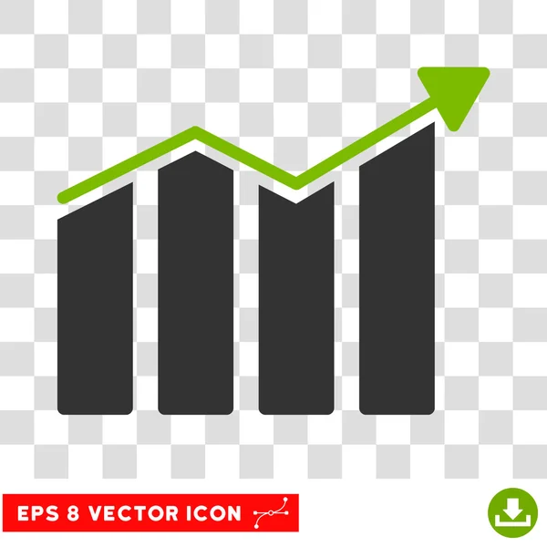 Tendência Eps Vector Ícone — Vetor de Stock