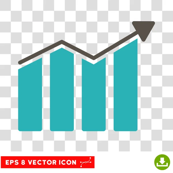 Tendencia Eps Vector Icono — Vector de stock