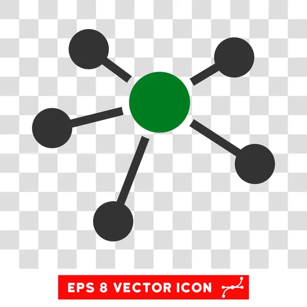 Connections Eps Vector Icon — Stock Vector