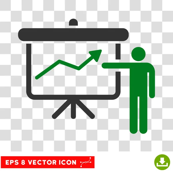 Apresentação do Projeto Eps Vector Icon — Vetor de Stock