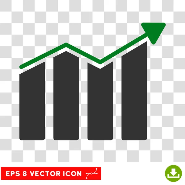 Trend eps vektorsymbol — Stockvektor