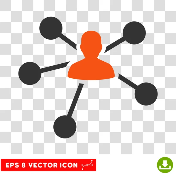 Relations Eps Icône vectorielle — Image vectorielle